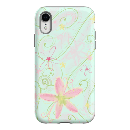 Swirl Blue Printed Phone Cases iPhone XR / Armoured by Kayla Carr - The Dairy