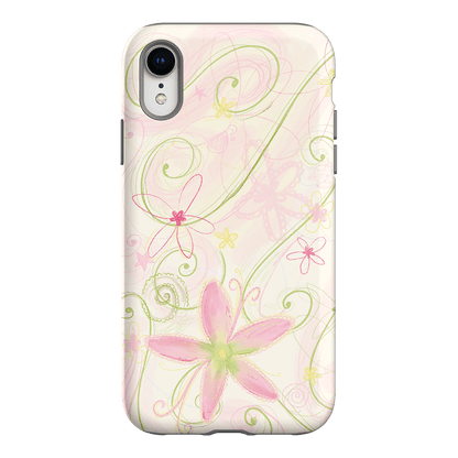 Swirl Pink Printed Phone Cases iPhone XR / Armoured by Kayla Carr - The Dairy