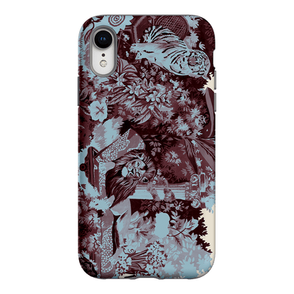 Tippi Blue Printed Phone Cases iPhone XR / Armoured by Desmond & Dempsey - The Dairy