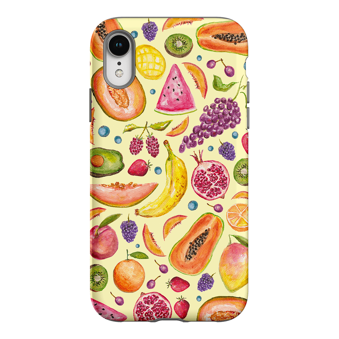 Tutti Fruitti Printed Phone Cases iPhone XR / Armoured by BG. Studio - The Dairy