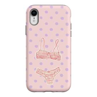 Vintage Gingham Printed Phone Cases iPhone XR / Armoured by Kayla Carr - The Dairy