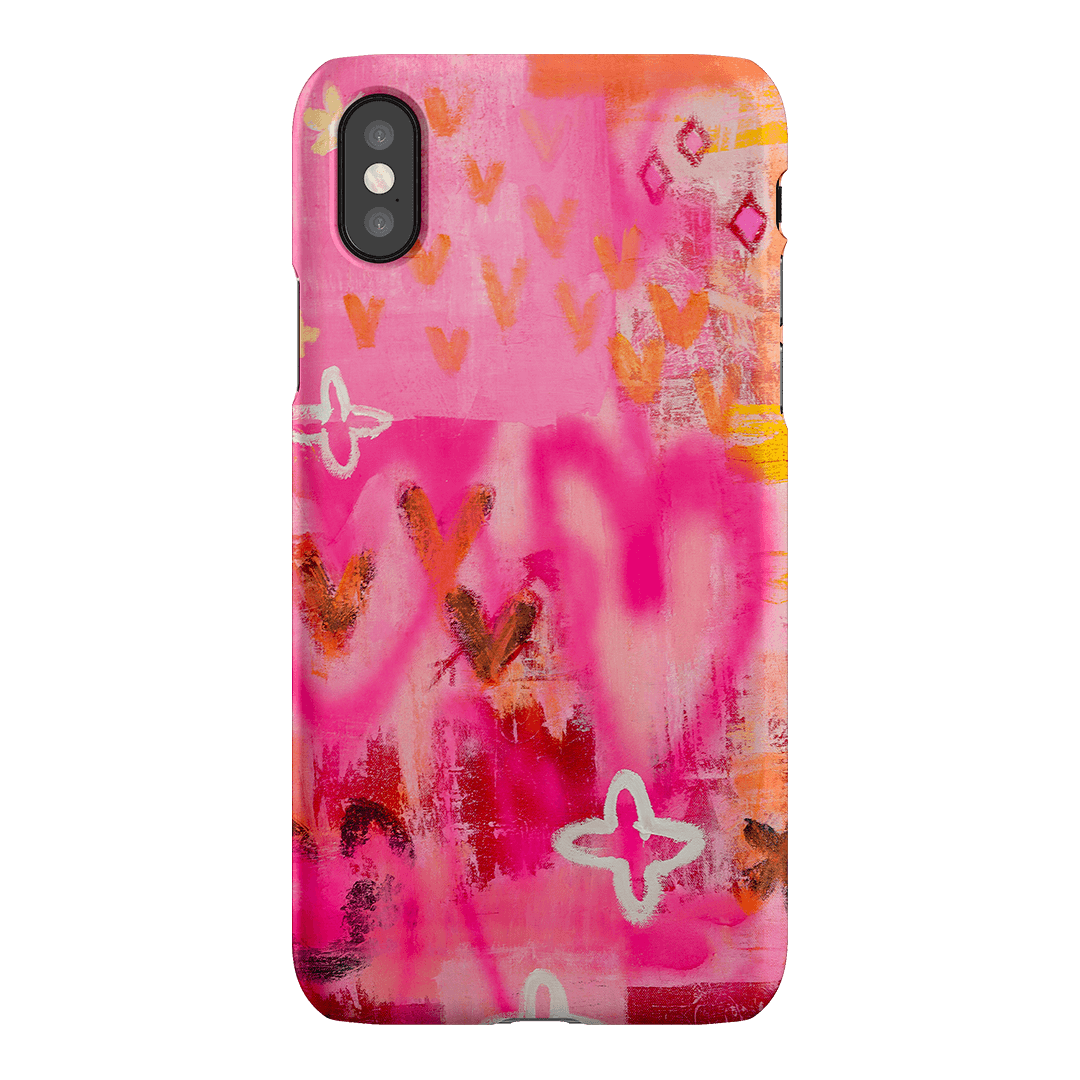 Glowing Printed Phone Cases iPhone XS / Snap by Jackie Green - The Dairy