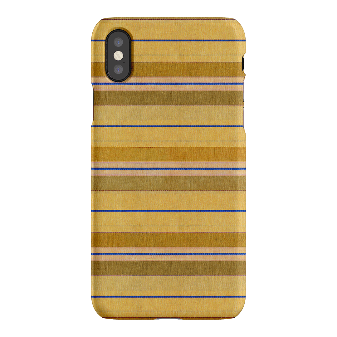 Golden Stripe Printed Phone Cases iPhone XS / Snap by Fenton & Fenton - The Dairy