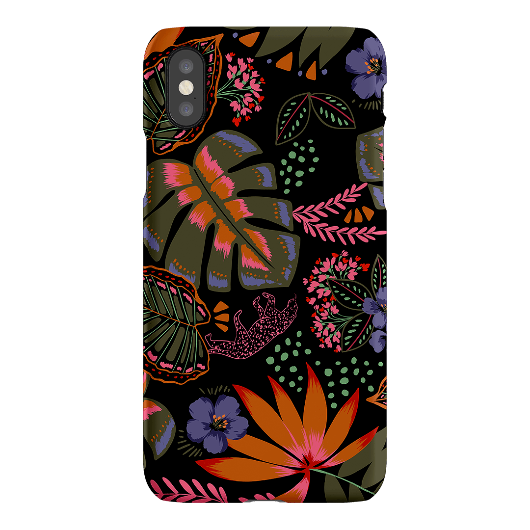 Jungle Leopard Printed Phone Cases iPhone XS / Snap by Charlie Taylor - The Dairy