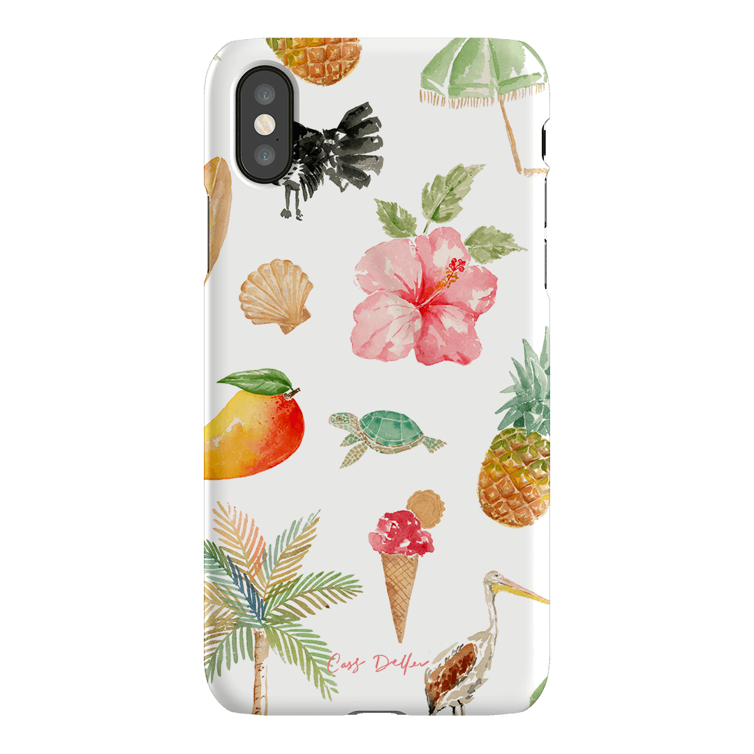 Noosa Printed Phone Cases iPhone XS / Snap by Cass Deller - The Dairy
