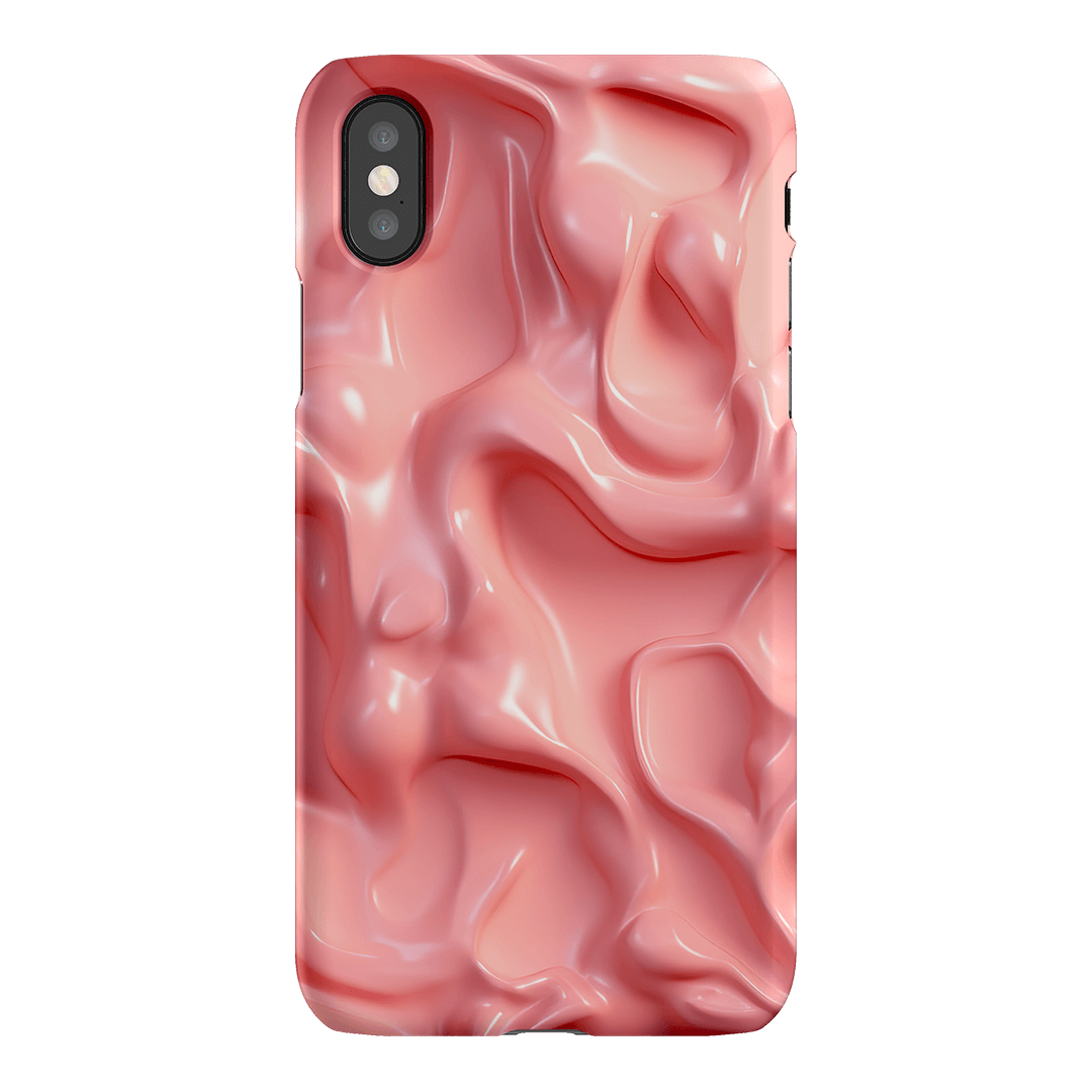 Peach Printed Phone Cases iPhone XS / Snap by Henryk - The Dairy