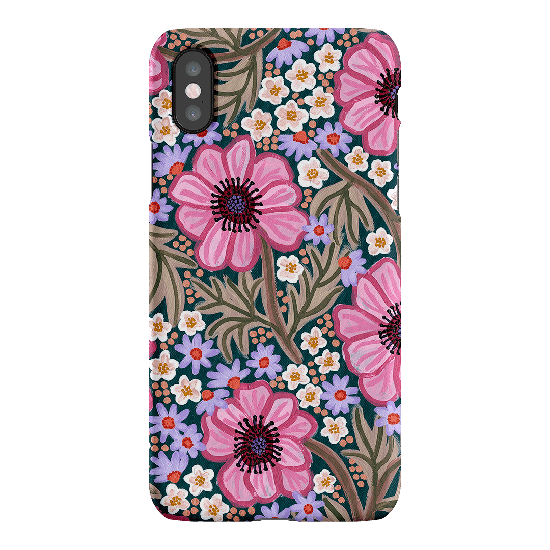 Pretty Poppies Printed Phone Cases iPhone XS / Snap by Amy Gibbs - The Dairy