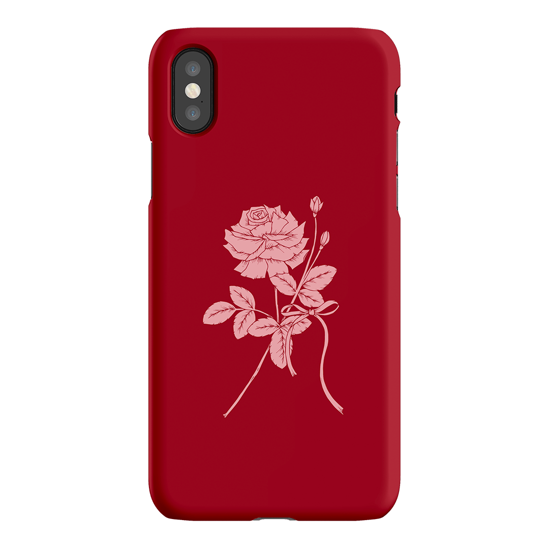 Rouge Printed Phone Cases iPhone XS / Snap by Typoflora - The Dairy