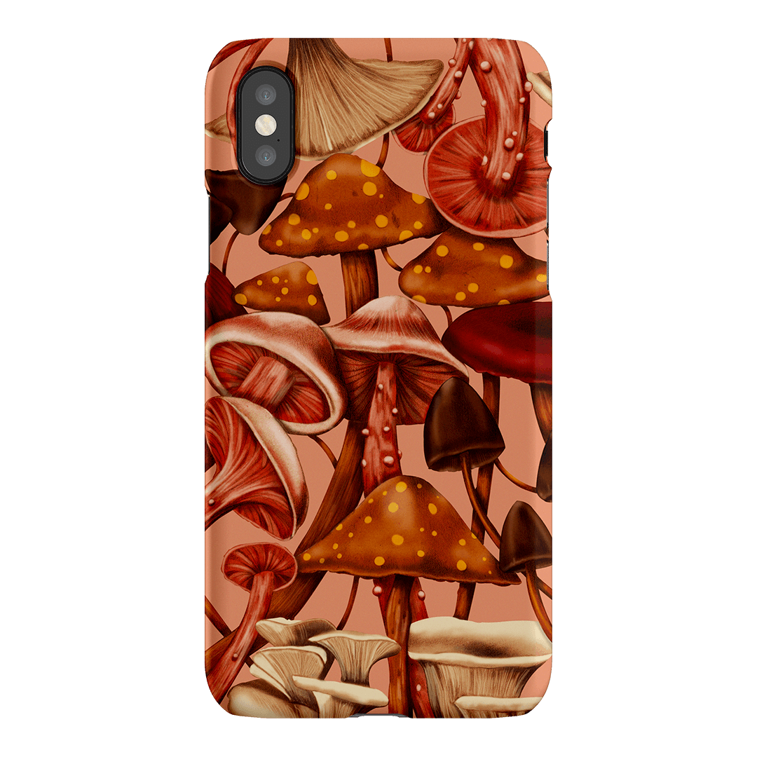 Shrooms Printed Phone Cases iPhone XS / Snap by Kelly Thompson - The Dairy