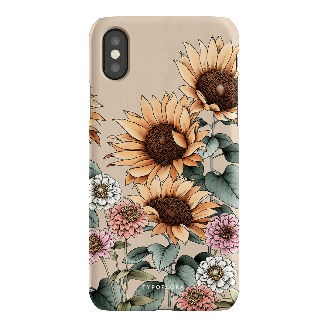 Summer Blooms Printed Phone Cases iPhone XS / Snap by Typoflora - The Dairy