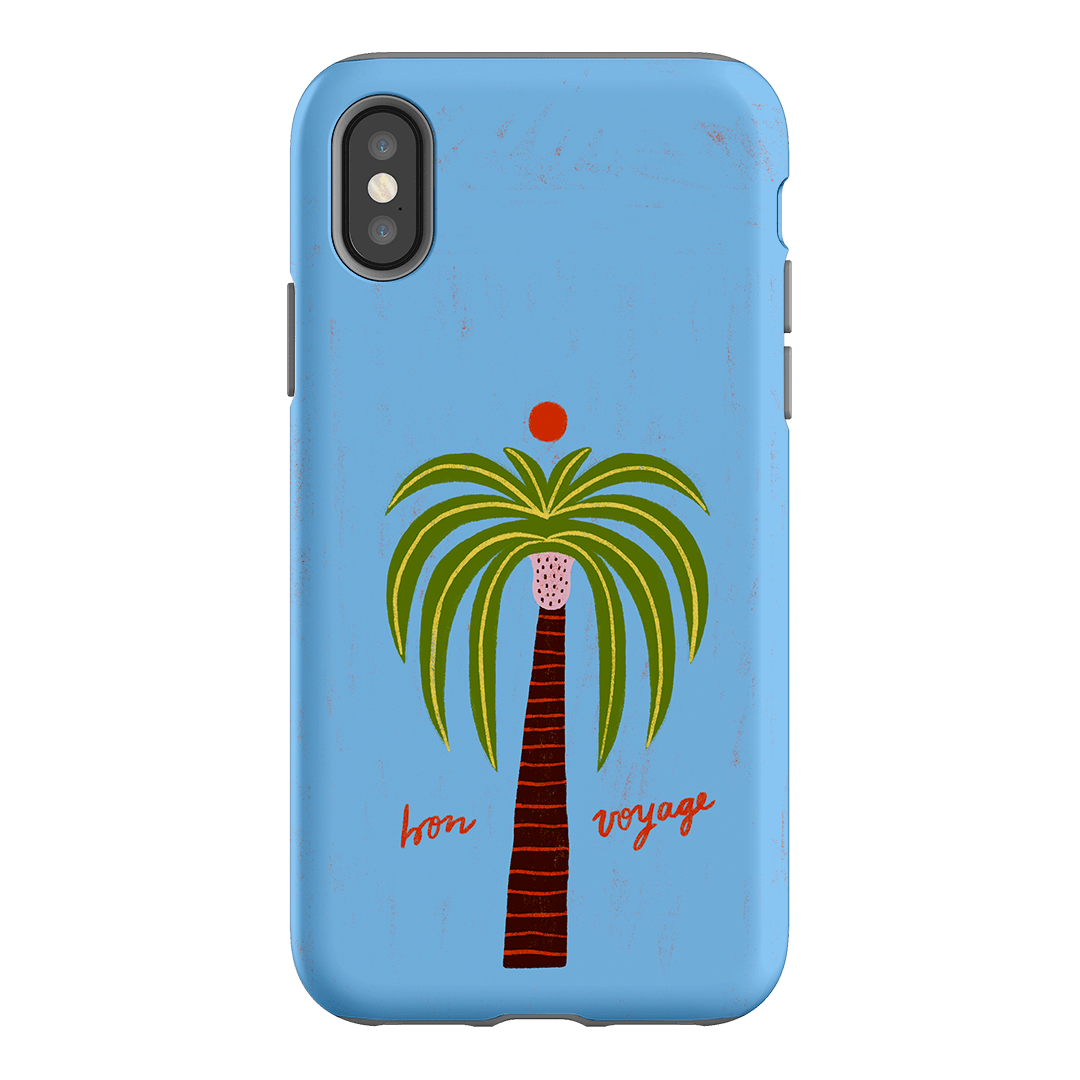 Bon Voyage Blue Printed Phone Cases iPhone XS / Armoured by Marie Faurrite - The Dairy