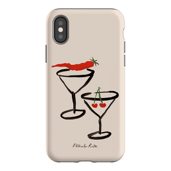 Chilli Cherry Printed Phone Cases by Phthalo Ruth - The Dairy