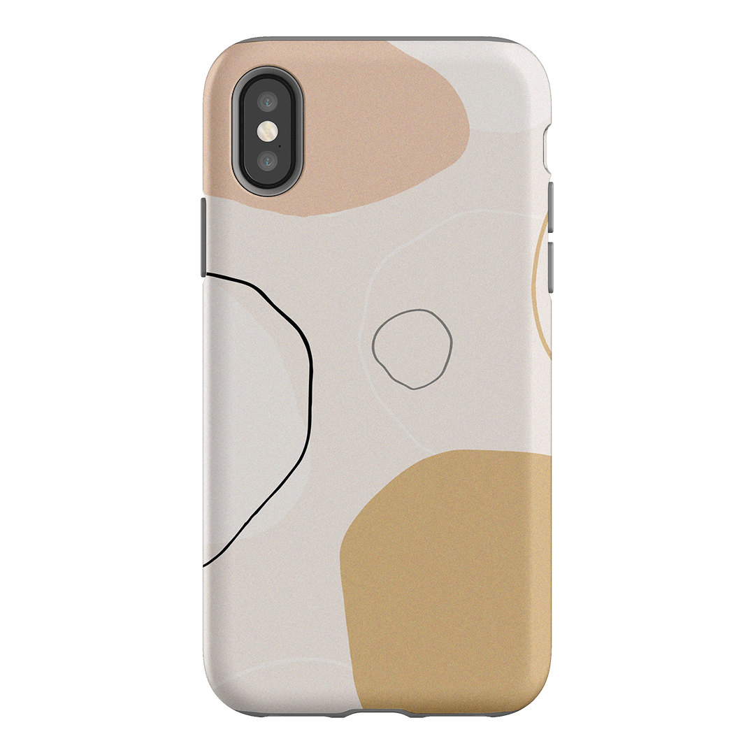 Clay Lines Printed Phone Cases iPhone XS / Armoured by Cass Deller - The Dairy