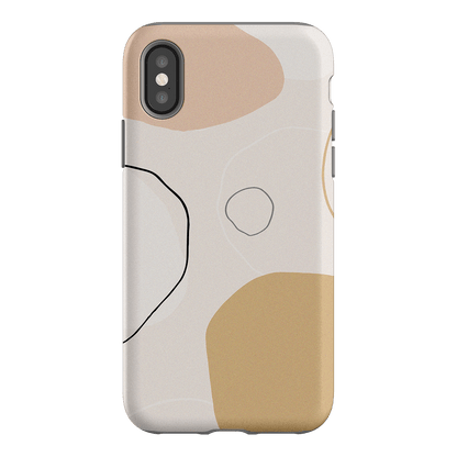 Clay Lines Printed Phone Cases iPhone XS / Armoured by Cass Deller - The Dairy