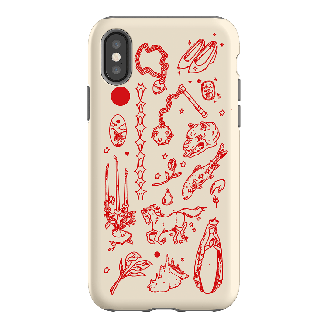 Dreamcore Cream Printed Phone Cases iPhone XS / Armoured by Easty Beasty - The Dairy