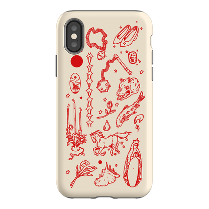 Dreamcore Cream Printed Phone Cases iPhone XS / Armoured by Easty Beasty - The Dairy