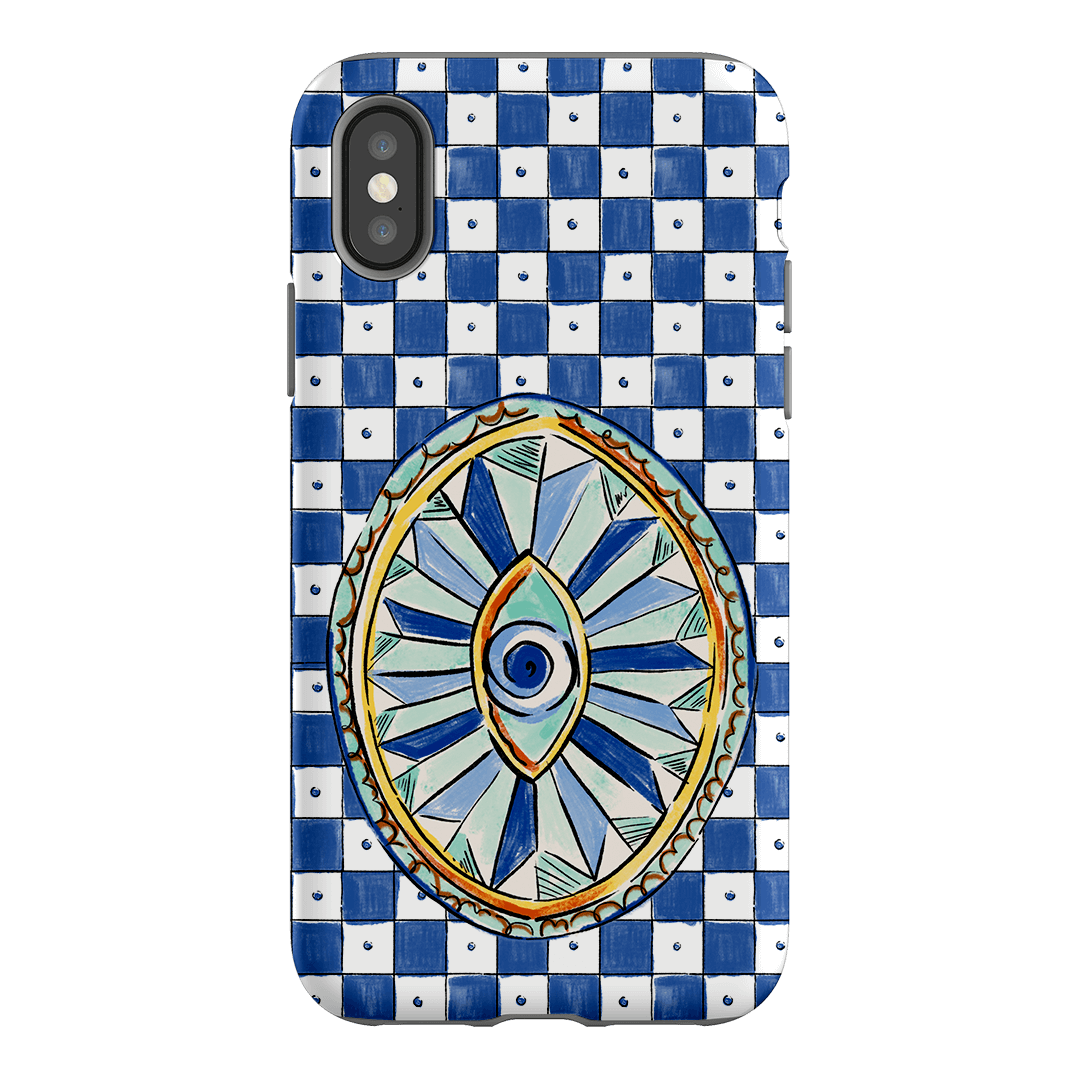 Evil Eye Printed Phone Cases iPhone XS / Armoured by Fenton & Fenton - The Dairy