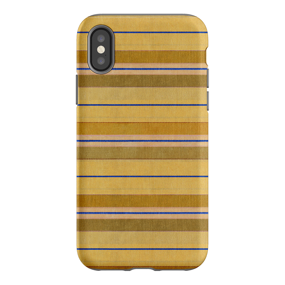 Golden Stripe Printed Phone Cases iPhone XS / Armoured by Fenton & Fenton - The Dairy