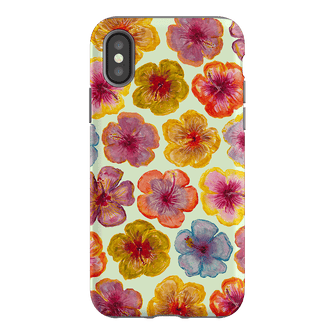 Hibiscus Holiday Sorbet Printed Phone Cases iPhone XS / Armoured by BG. Studio - The Dairy