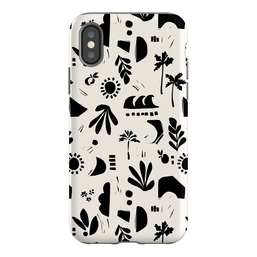 Inky Beach Printed Phone Cases iPhone XS / Armoured by Charlie Taylor - The Dairy