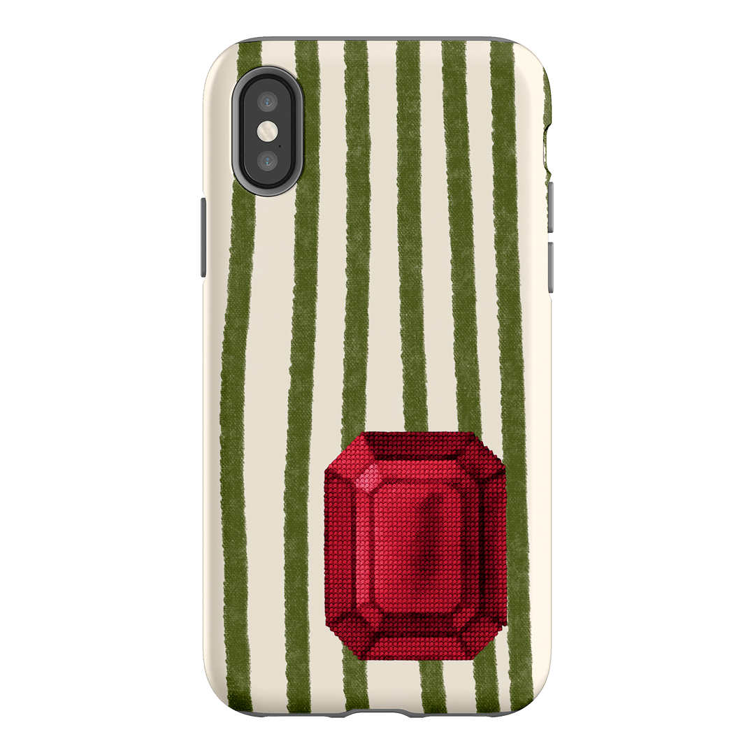July Ruby Printed Phone Cases iPhone XS / Armoured by Joiana - The Dairy