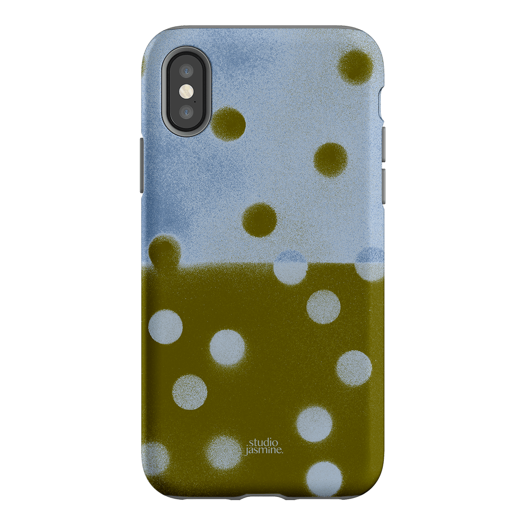 Lake Polka Dot Printed Phone Cases iPhone XS / Armoured by Jasmine Dowling - The Dairy
