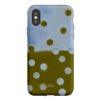 Lake Polka Dot Printed Phone Cases iPhone XS / Armoured by Jasmine Dowling - The Dairy