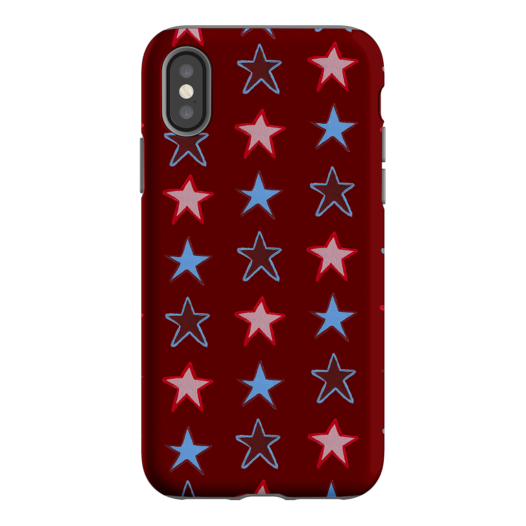 Lucky Stars Rouge Printed Phone Cases iPhone XS / Armoured by BG. Studio - The Dairy