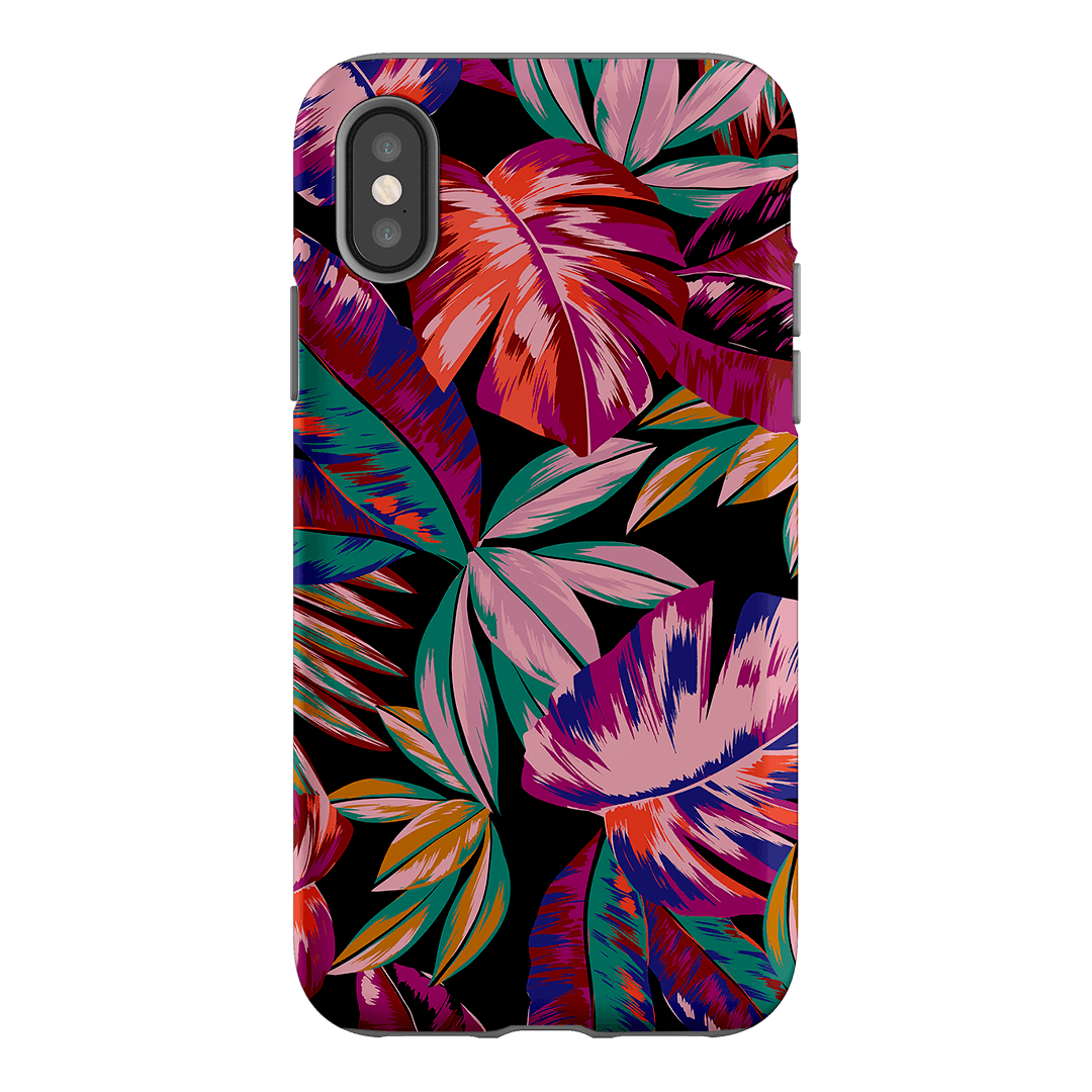 Midnight Palm Printed Phone Cases iPhone XS / Armoured by Charlie Taylor - The Dairy