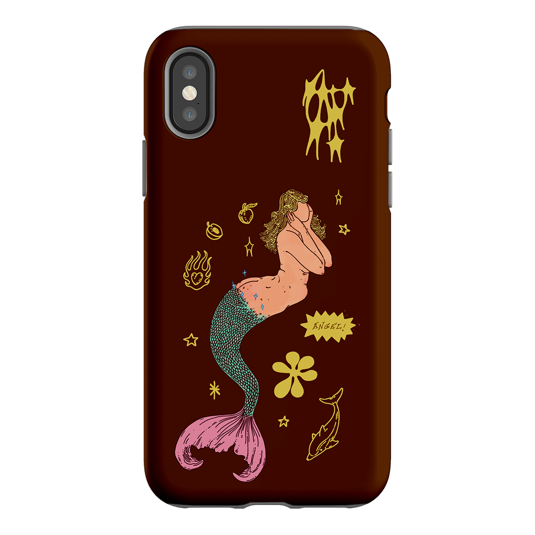 Mimi Chocolate Printed Phone Cases iPhone XS / Armoured by Easty Beasty - The Dairy