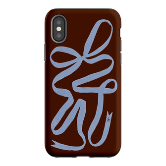 Mocha Ribbon Printed Phone Cases iPhone XS / Armoured by Jasmine Dowling - The Dairy