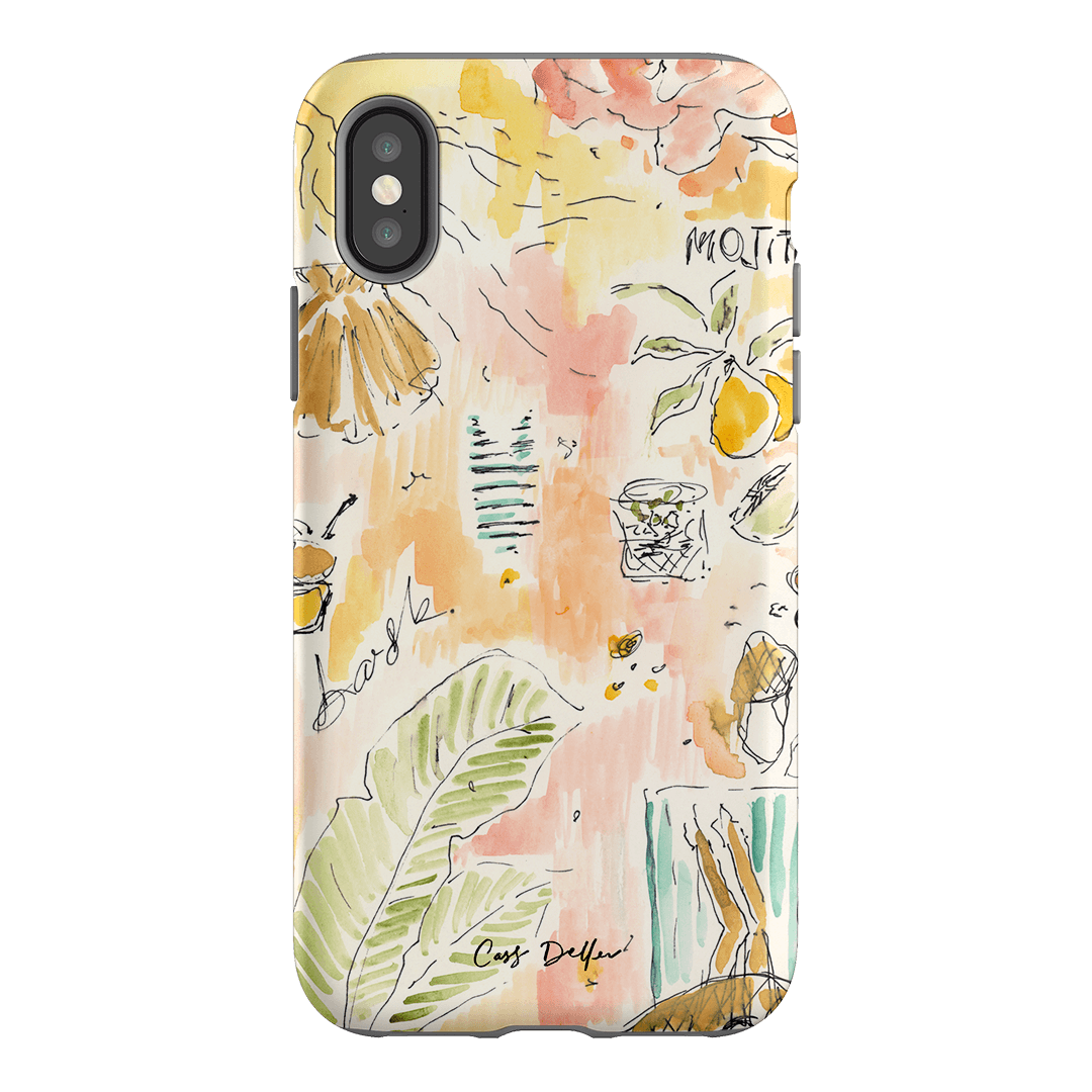 Mojito Printed Phone Cases iPhone XS / Armoured by Cass Deller - The Dairy