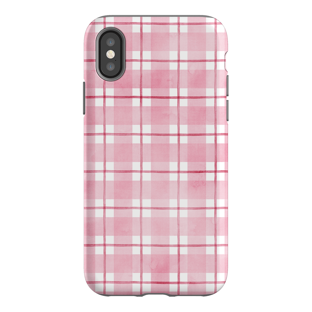 Musk Checker Printed Phone Cases iPhone XS / Armoured by Oak Meadow - The Dairy