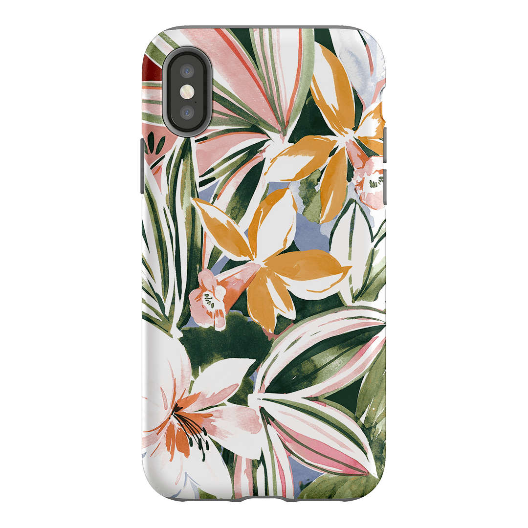 Painted Botanic Printed Phone Cases iPhone XS / Armoured by Charlie Taylor - The Dairy