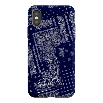 Paisley Indigo Printed Phone Cases iPhone XS / Armoured by The Dairy - The Dairy