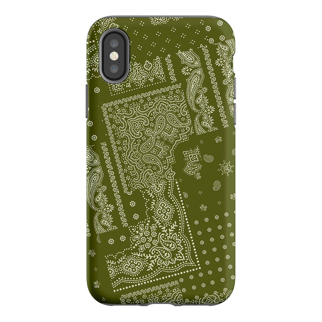 Paisley Fern Printed Phone Cases iPhone XS / Armoured by The Dairy - The Dairy