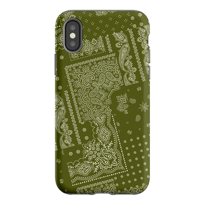 Paisley Fern Printed Phone Cases iPhone XS / Armoured by The Dairy - The Dairy