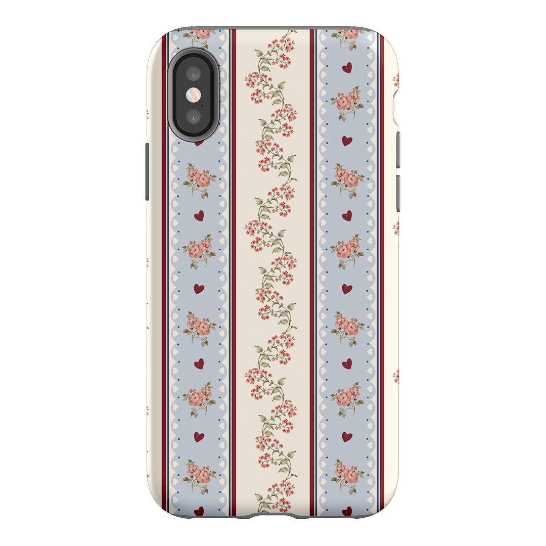 Pastel Stripe Printed Phone Cases iPhone XS / Armoured by Kasiags Art - The Dairy