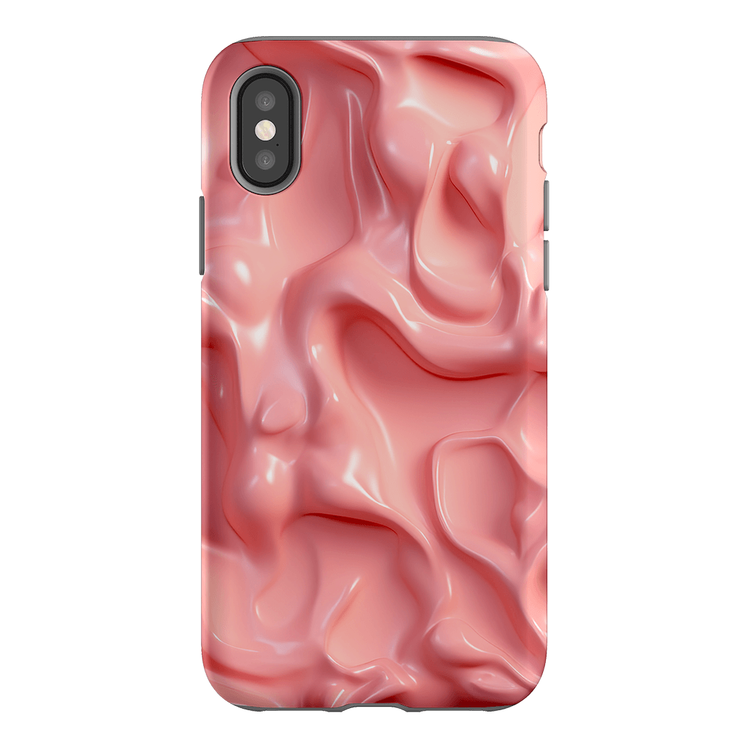 Peach Printed Phone Cases iPhone XS / Armoured by Henryk - The Dairy