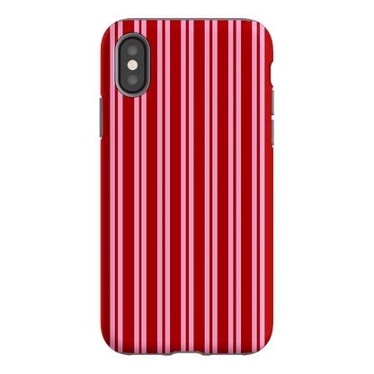 Punch Stripes Printed Phone Cases iPhone XS / Armoured by The Dairy - The Dairy