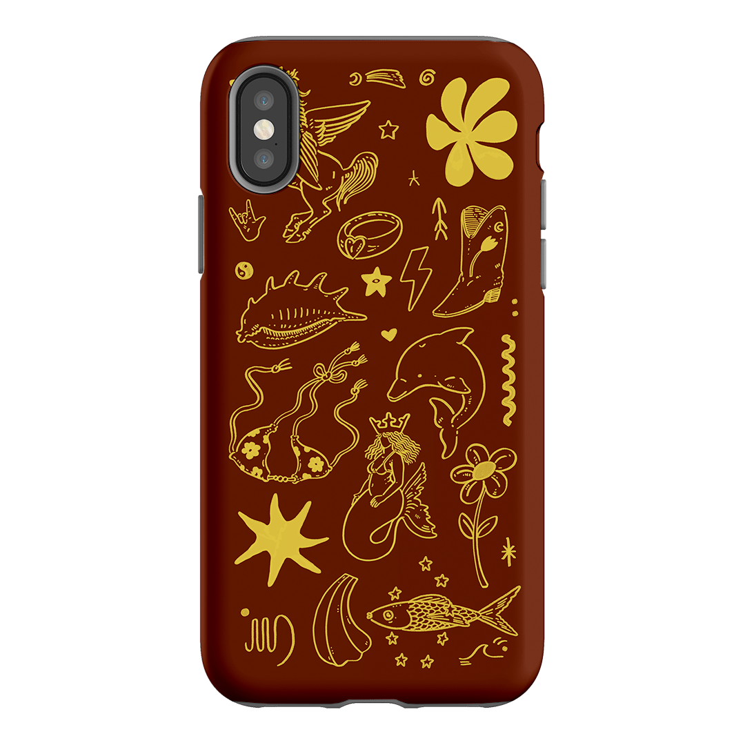 Spiced Cowboy Chocolate Printed Phone Cases iPhone XS / Armoured by Easty Beasty - The Dairy