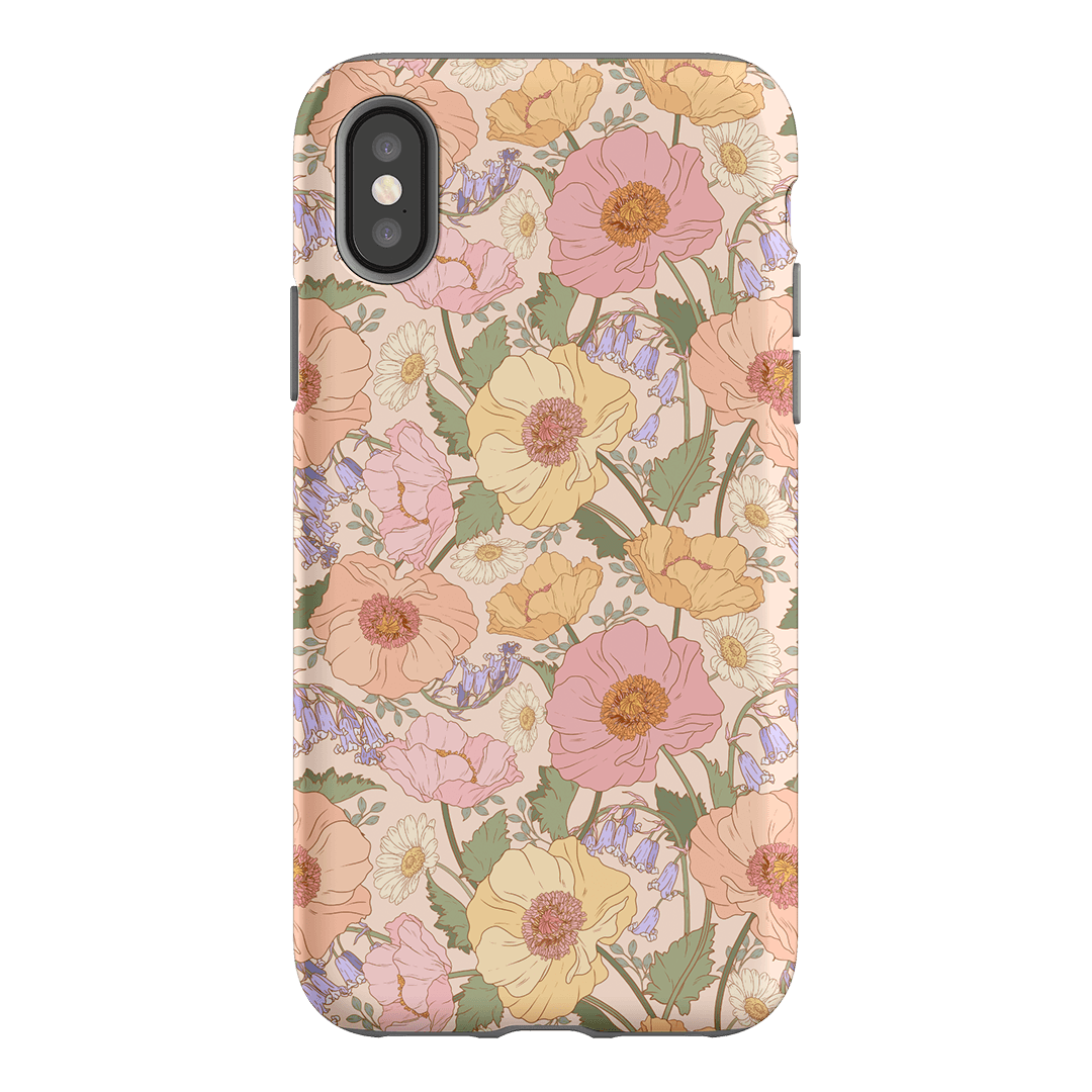 Spring Poppy Printed Phone Cases iPhone XS / Armoured by Kasiags Art - The Dairy