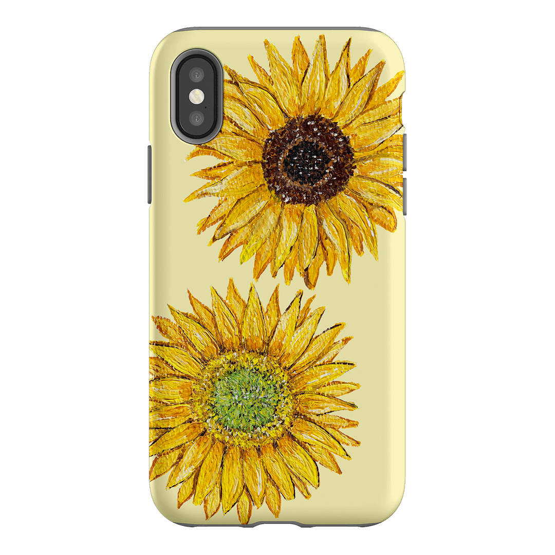 Sunflower Yellow Printed Phone Cases iPhone XS / Armoured by BG. Studio - The Dairy