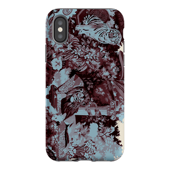 Tippi Blue Printed Phone Cases iPhone XS / Armoured by Desmond & Dempsey - The Dairy