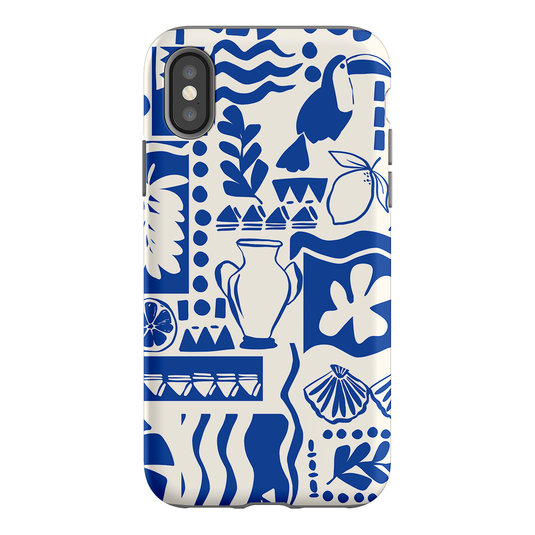 Toucan Blue Printed Phone Cases iPhone XS / Armoured by Charlie Taylor - The Dairy