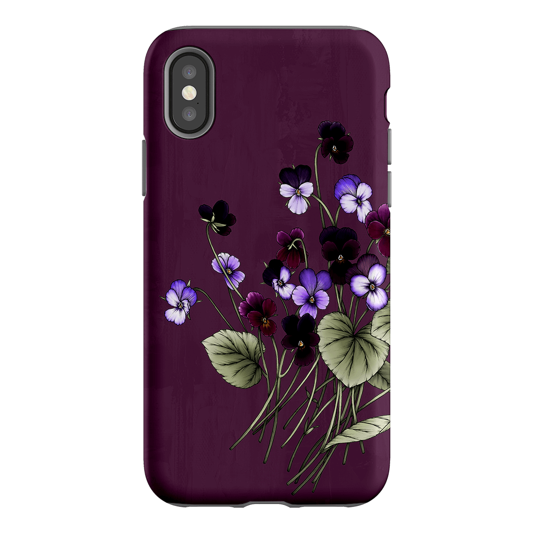 Viola Printed Phone Cases iPhone XS / Armoured by Typoflora - The Dairy