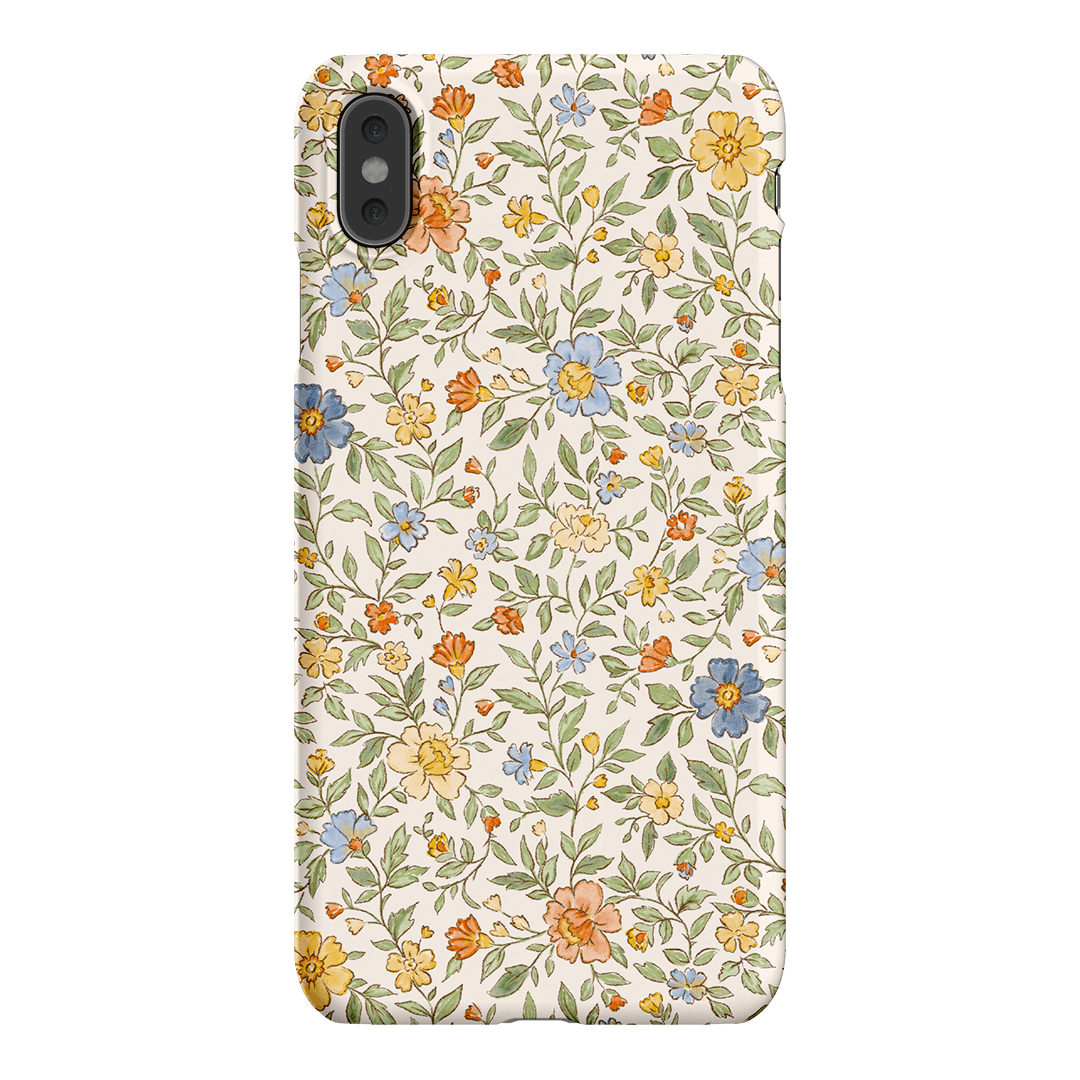 Flora Printed Phone Cases iPhone XS Max / Snap by Oak Meadow - The Dairy