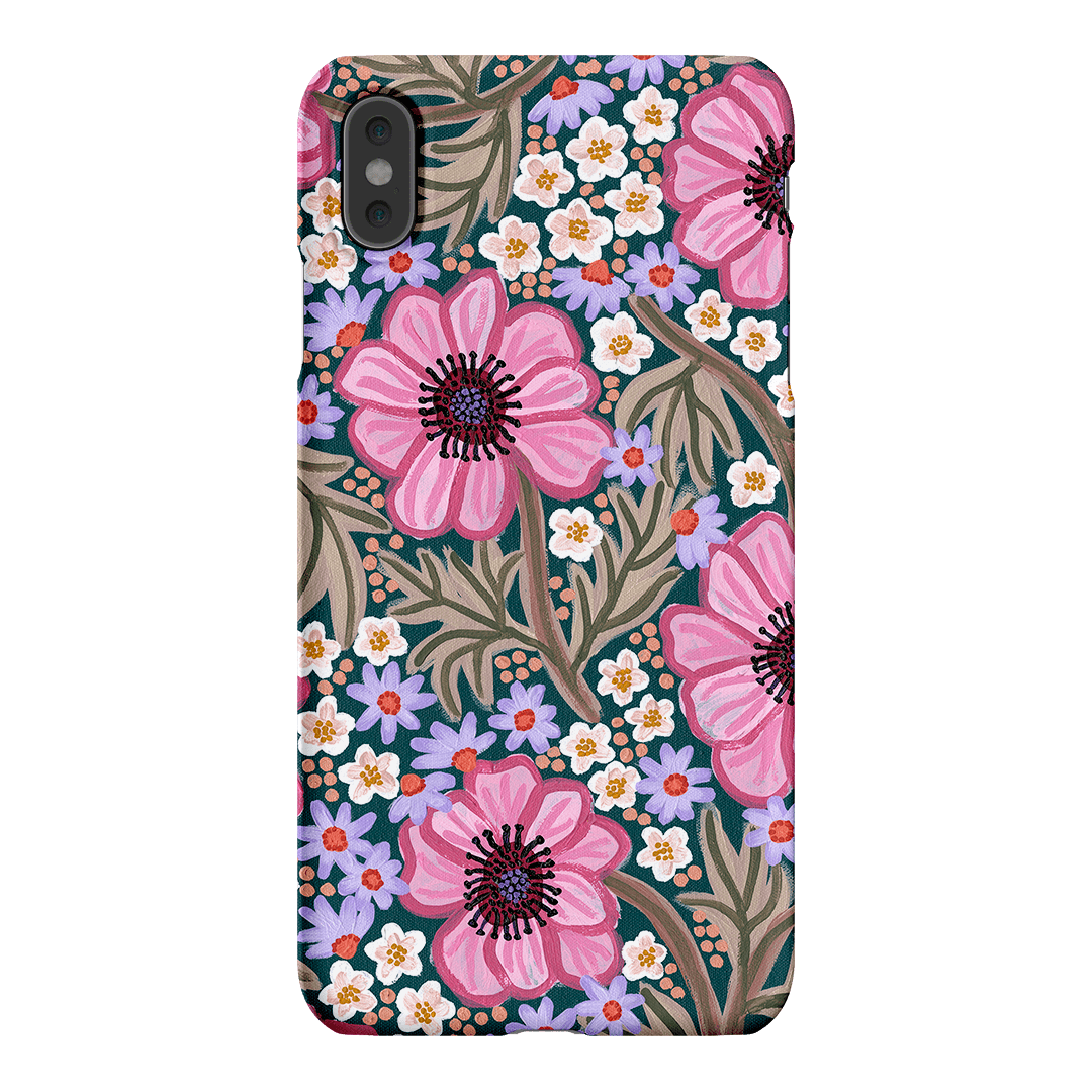 Pretty Poppies Printed Phone Cases iPhone XS Max / Snap by Amy Gibbs - The Dairy