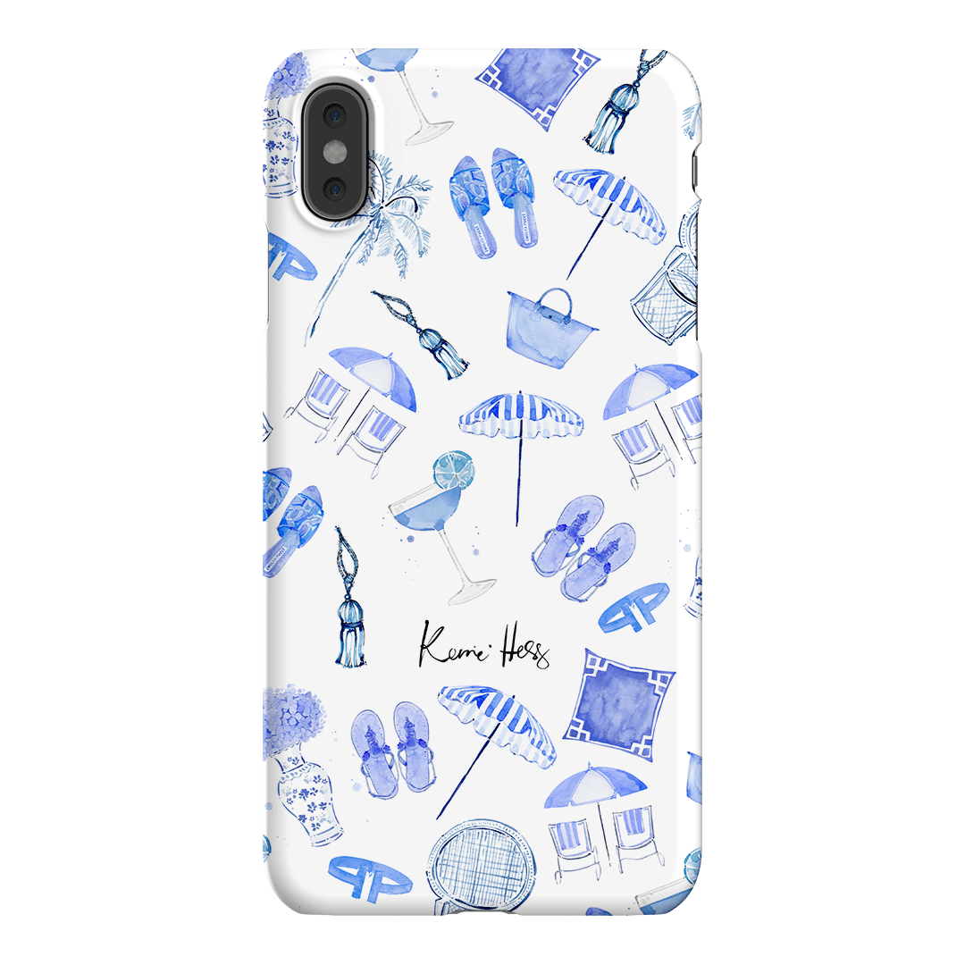 Santorini Printed Phone Cases iPhone XS Max / Snap by Kerrie Hess - The Dairy
