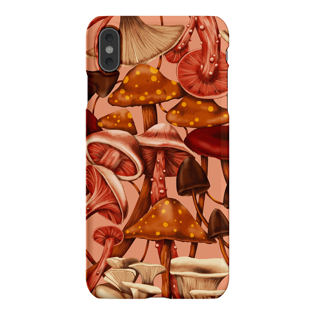 Shrooms Printed Phone Cases iPhone XS Max / Snap by Kelly Thompson - The Dairy